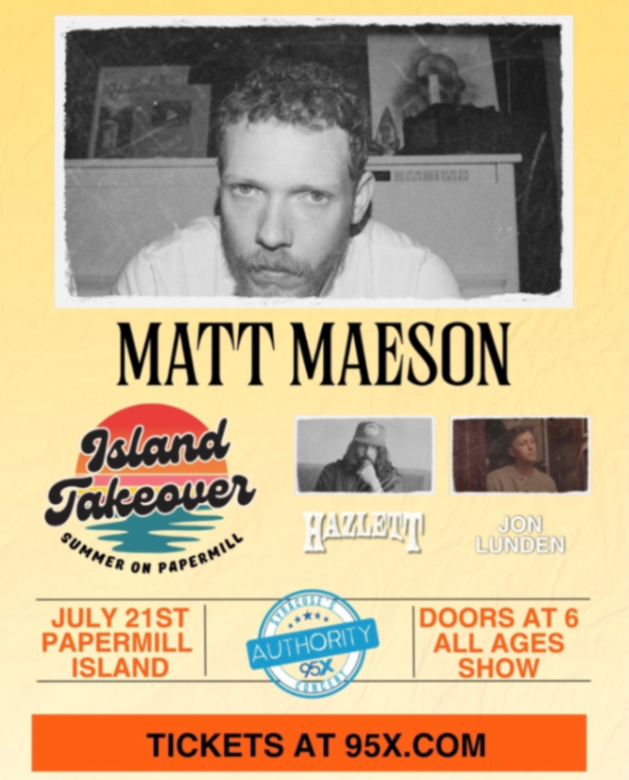 Matt Maeson, Hazlett, Jon Lunden - Island Takeover